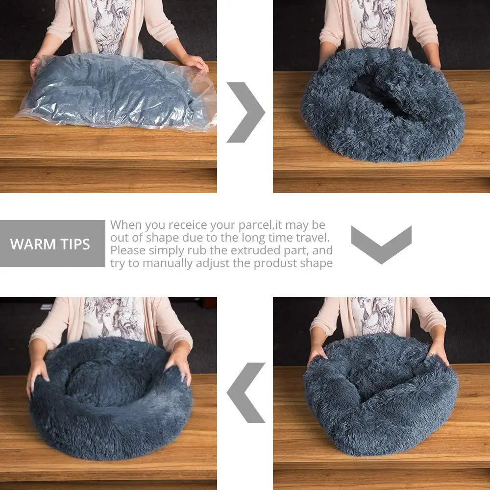 The Fluffy Cloud™ Calming Pet Bed
