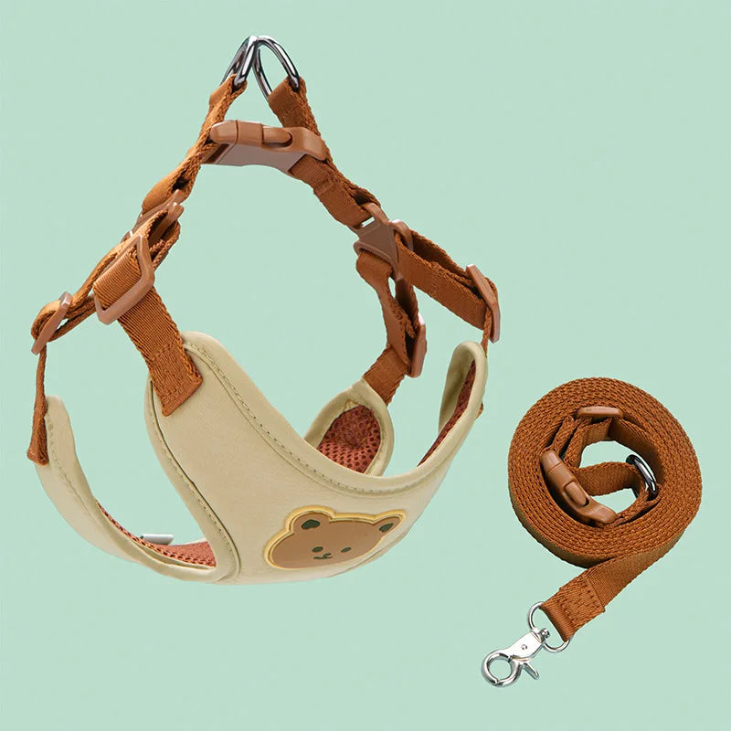 The Airy-Step™ Comfort Harness & Leash Set