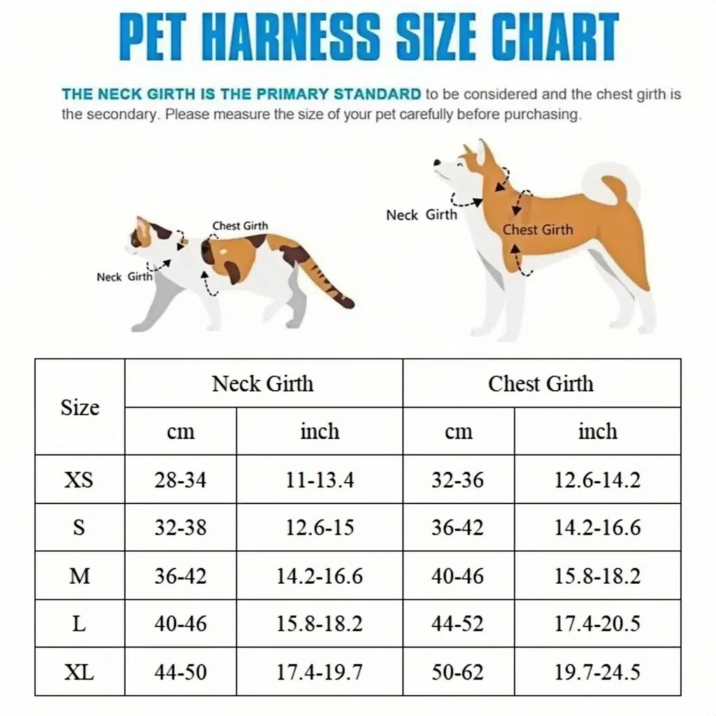 The Airy-Step™ Comfort Harness & Leash Set