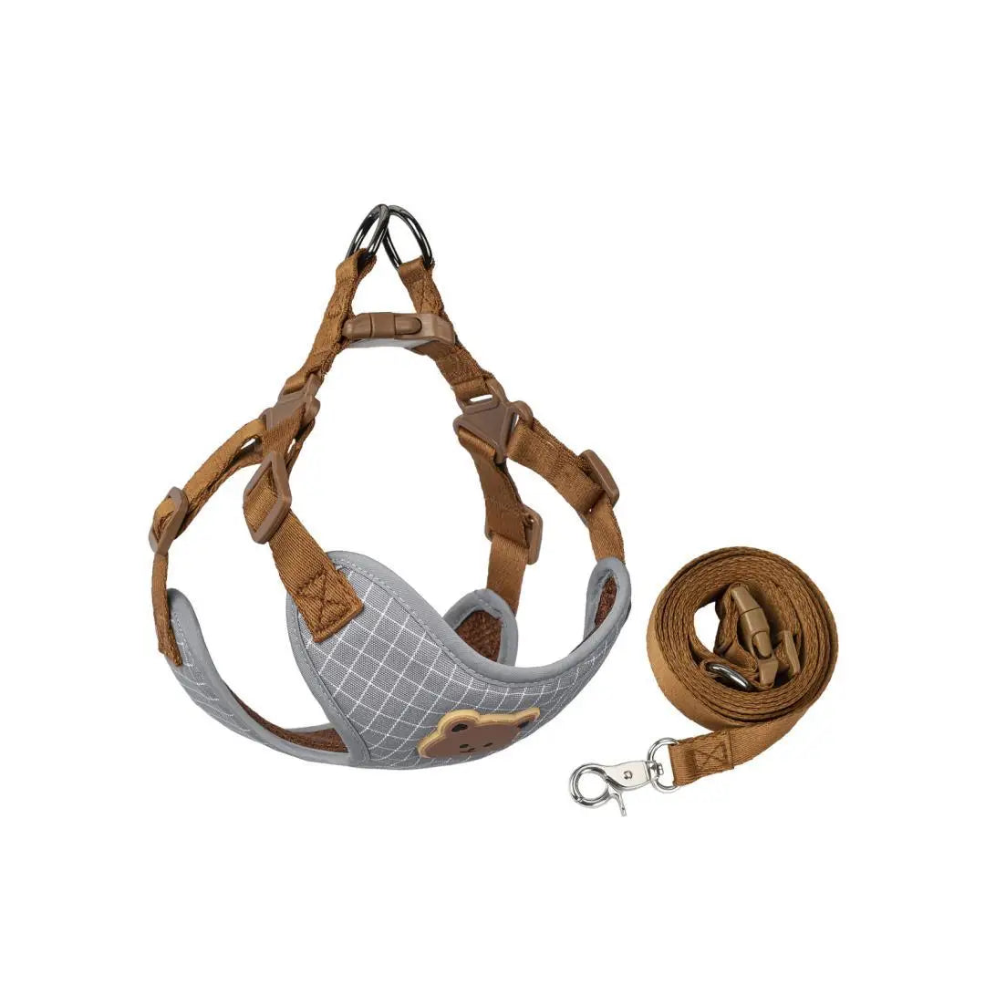 The Airy-Step™ Comfort Harness & Leash Set