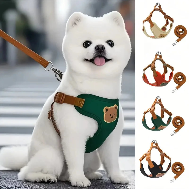The Airy-Step™ Comfort Harness & Leash Set